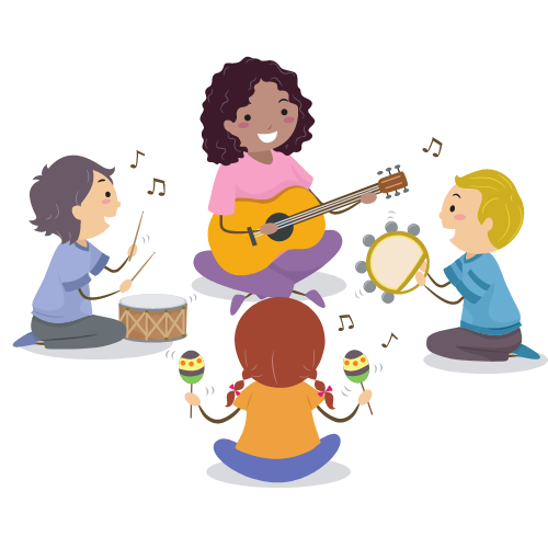 toddler music classes illustration